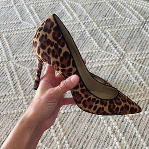 Ann Taylor leopard print pumps